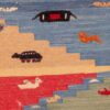 Housse de Coussin Kilim Persan - Modèle Ahoora Tissé à la Main