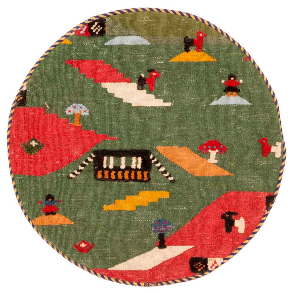 Housse de Coussin Kilim Persan - Modèle Hamid Tissé à la Main