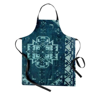 Tablier de Cuisine en Lin Persan Modèle Moderne