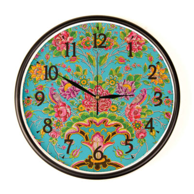Horloge murale analogique inspirée de la Perse avec motif – Lava