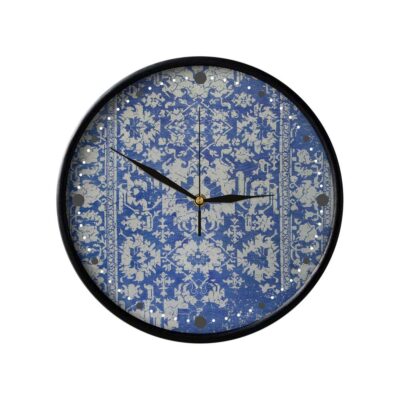 Horloge murale analogique inspirée de la Perse avec motif – Moderne