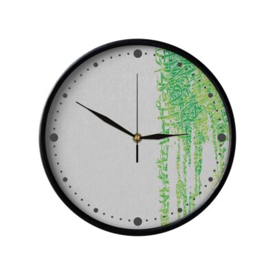 Horloge murale analogique inspirée de la Perse avec motif – Vargha