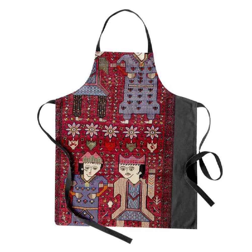 Tablier de Cuisine Style Persan Modèle Tahmineh