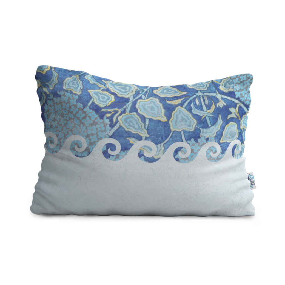 Oreiller de confort reposant pour lit – Housse en velours modèle Afagh (2x)