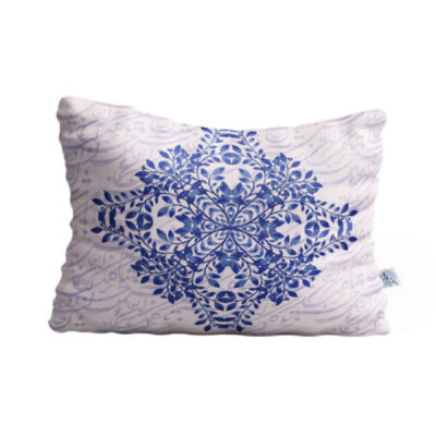 Oreiller de lit confort – Housse en velours inspirée de l’art persan modèle Sama (2x)