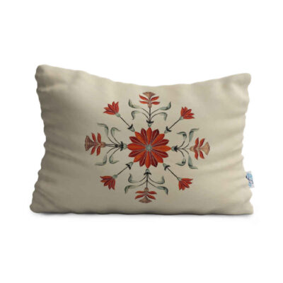 Oreiller de confort reposant pour lit – Housse en velours modèle Shams (2x)