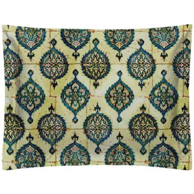 Taie d’oreiller en velours persan – Taille standard modèle Kaashi (x2)