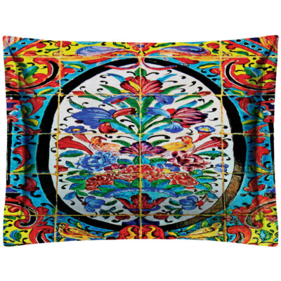 Taie d’oreiller en velours persan – Taille standard modèle Rana (x2)