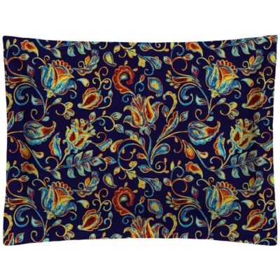 Taie d’oreiller en velours persan – Taille standard modèle Rens (x2)