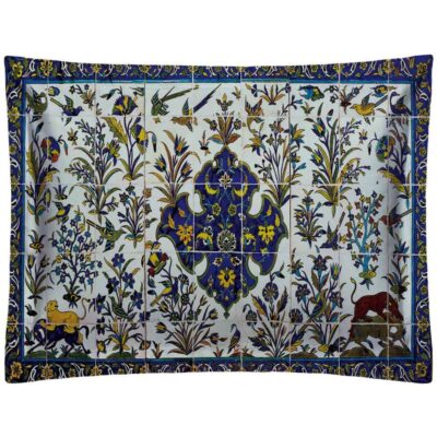Taie d’oreiller en velours persan – Taille standard modèle Zohreh (x2)