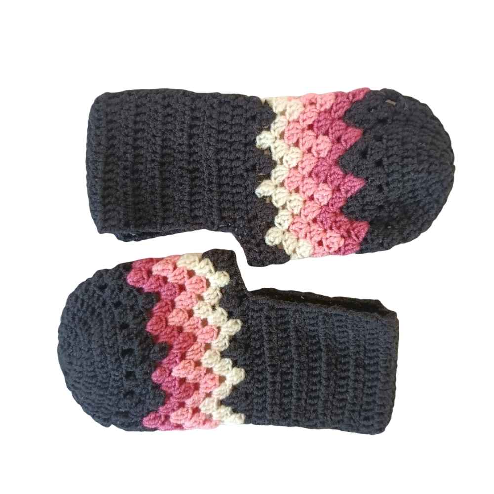Pantoufles en crochet pour femmes en coton tricoté Modèle Hashti
