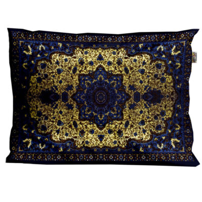 Taie d’oreiller en velours persan – Taille standard avec motif traditionnel (x2)