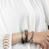 Ensemble de 3 Bracelets Perlés pour Hommes et Femmes – Collection Nature