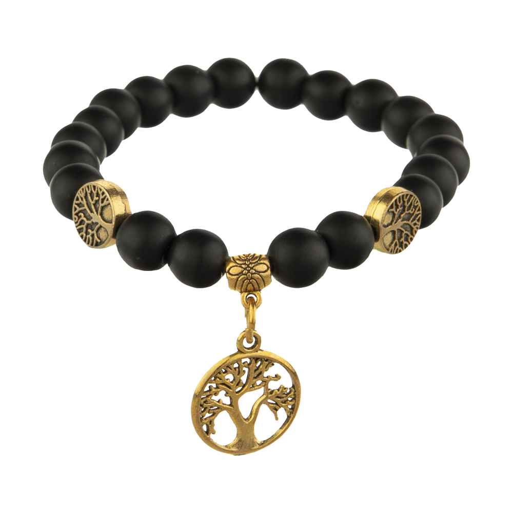 Bracelet Perlé pour Femme – Arbre de Vie Design