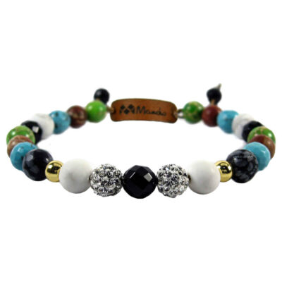 Bracelet Perlé pour Hommes et Femmes – Design Arc-en-ciel
