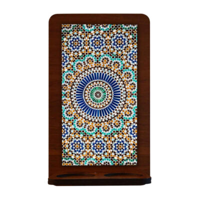 Applique murale persane en bois pour bougies chauffe-plat Royal (x2)