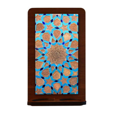 Applique murale persane en bois pour bougies chauffe-plat Ayda (x2)