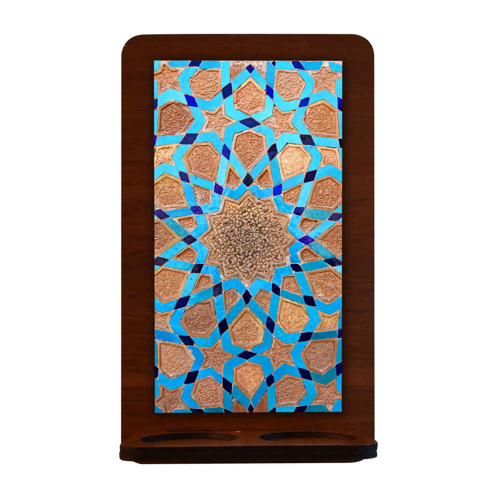 Applique murale persane en bois pour bougies chauffe-plat Ayda (x2)