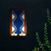 Applique murale persane en bois pour bougies chauffe-plat Bahram (x2)