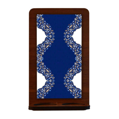Applique murale persane en bois pour bougies chauffe-plat Bahram (x2)