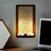 Applique murale persane en bois pour bougies chauffe-plat Omid (x2)