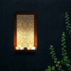 Applique murale persane en bois pour bougies chauffe-plat Omid (x2)