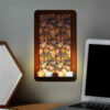 Applique murale persane en bois pour bougies chauffe-plat Paisley (x2)