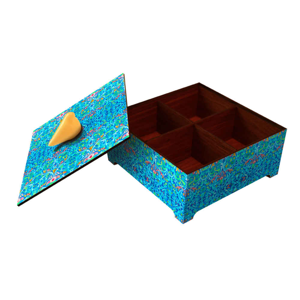 Boîte Organisatrice de Bonbons en Bois Modèle Houz