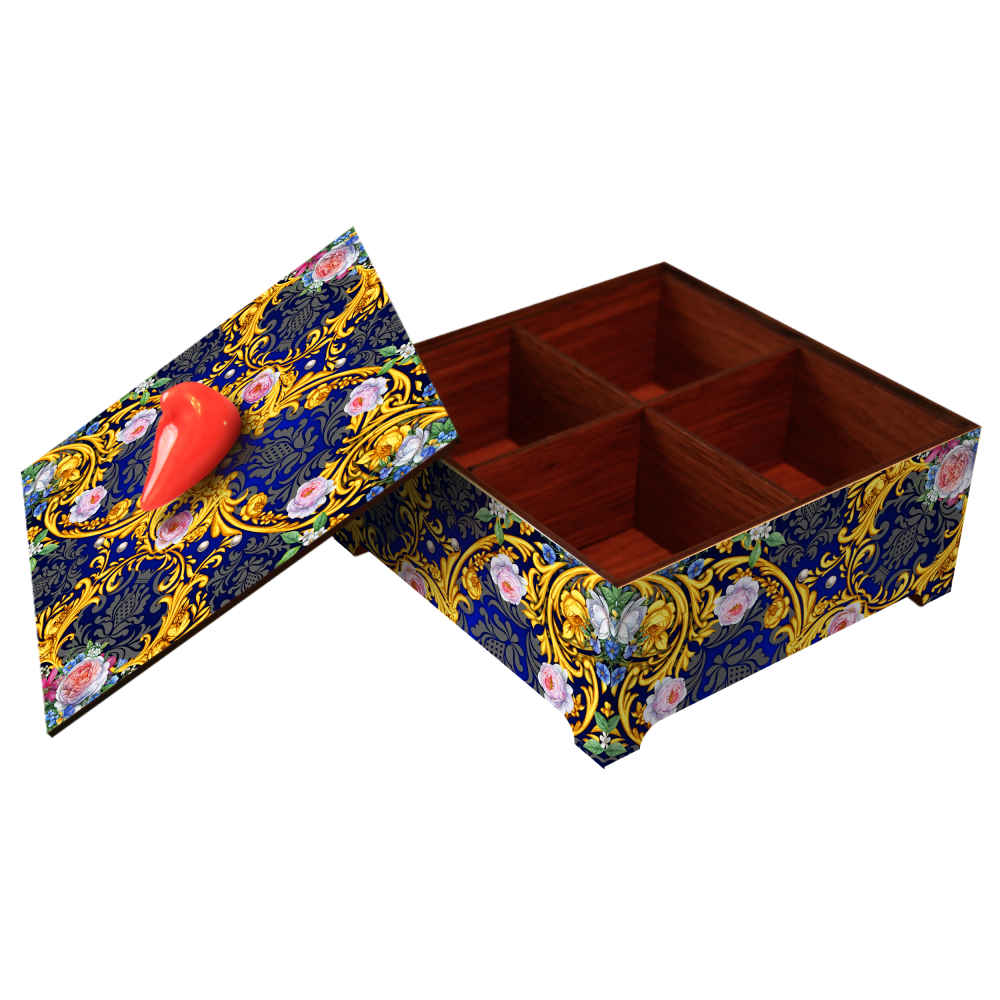 Boîte Organisatrice de Bonbons en Bois Modèle Raika