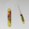 Contenant Persan Surma Dani en Bois pour Garder le Kohl Rasta (x2)