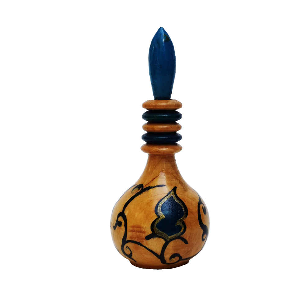 Contenant Persan Surma Dani en Bois pour Garder le Kohl Zagros (x2)