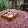 Boîte organisatrice en bois pour noix et bonbons Modèle Lux