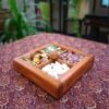 Boîte organisatrice en bois pour noix et bonbons Modèle Lux