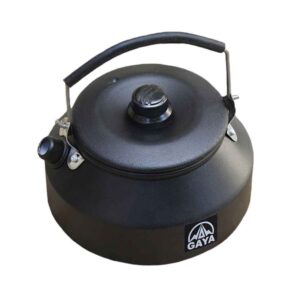 Bouilloire légère 0,9 litre pour camping – Design compact pour les feux de camp