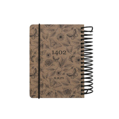 Modèle de planificateur de calendrier persan 1402 Papillon