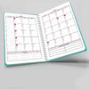Carnet de planification quotidienne du calendrier persan 1403 modèle Cactus