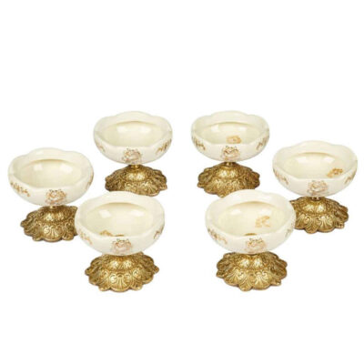 Set de plats Haftseen en laiton adapté pour la célébration de Nowruz Noor
