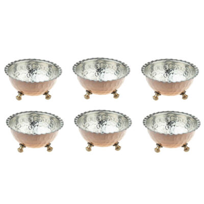 Set de plats Haftseen en cuivre adapté pour la célébration de Nowruz Borna