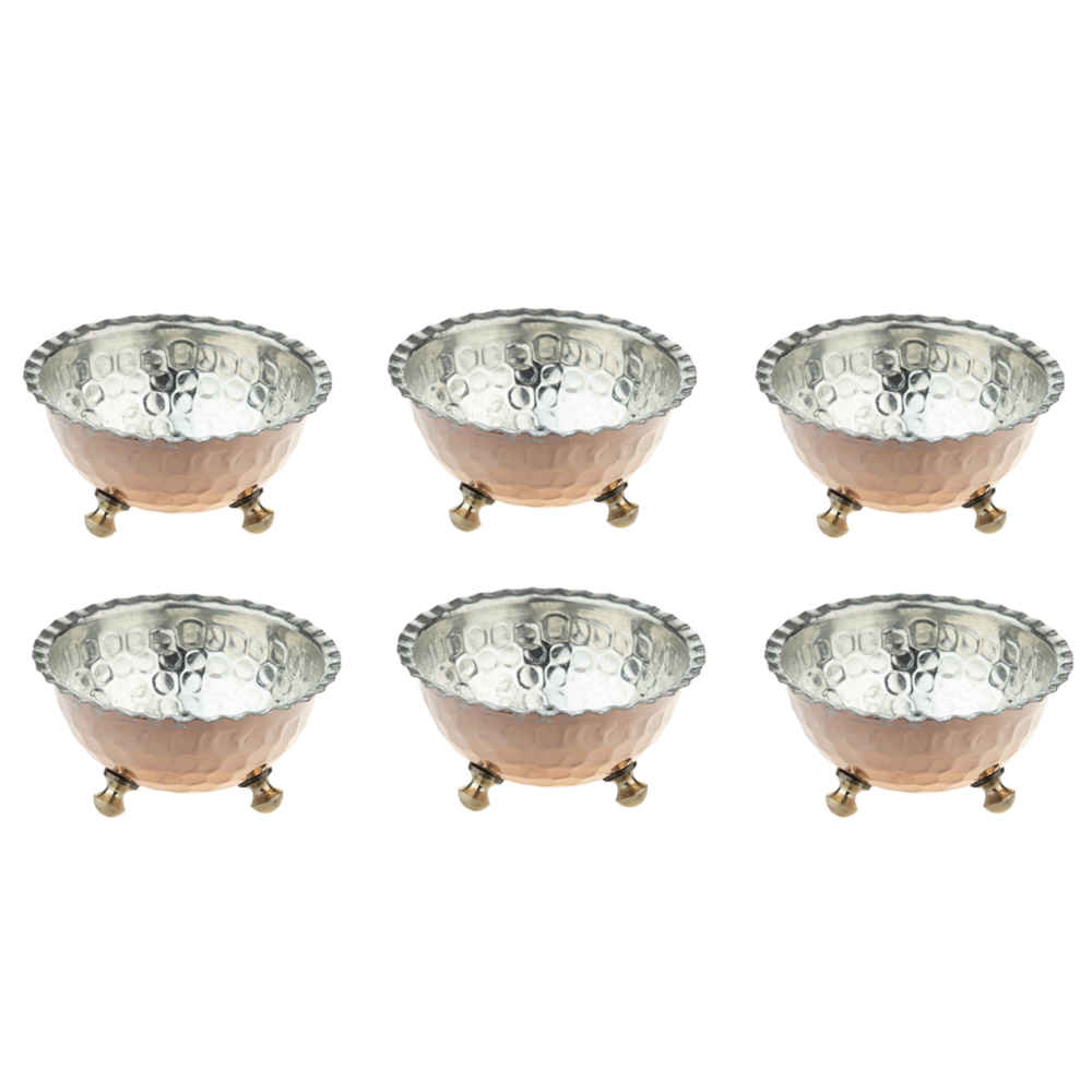 Set de plats Haftseen en cuivre adapté pour la célébration de Nowruz Borna