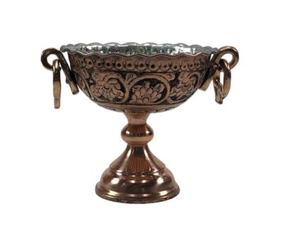 Set de plats Haftseen en cuivre adapté pour la célébration de Nowruz Tong (x7)