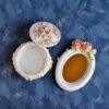 Set de plats Haftseen avec miroir, adapté pour Nowruz Golbahar (10 pièces)