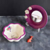 Set de plats Haftseen avec miroir, adapté pour Nowruz Targol (11 pièces)