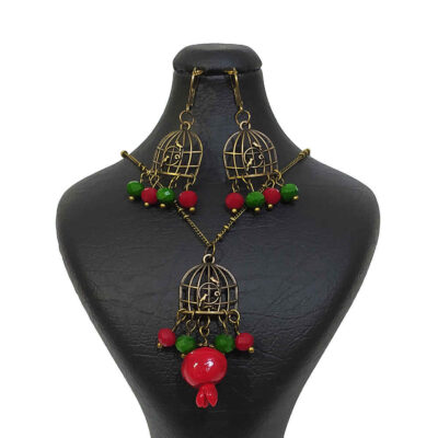 Set de bijoux persans Morghe Amin modèle Lima