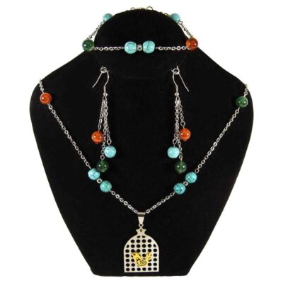 Set de bijoux persans Morghe Amin modèle Aviz