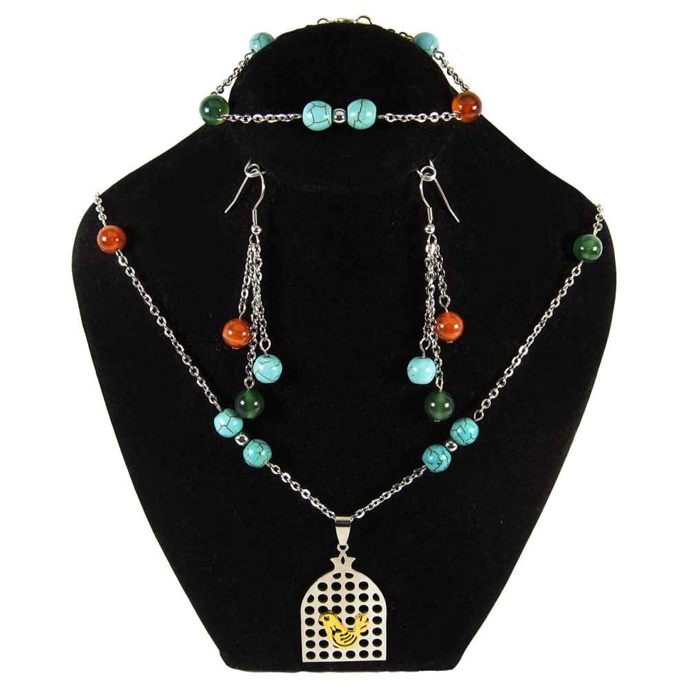 Set de bijoux persans Morghe Amin modèle Aviz