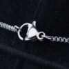 Collier en Acier Persan Minimaliste pour Femme "Morghe Amin"
