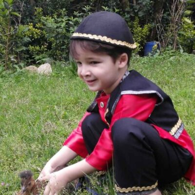 Ensemble de Vêtements Traditionnels pour Garçons Perses