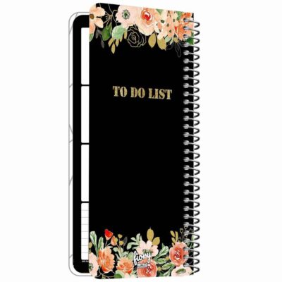 Cahier de calendrier de poche persan 1403 Modèle Zaman