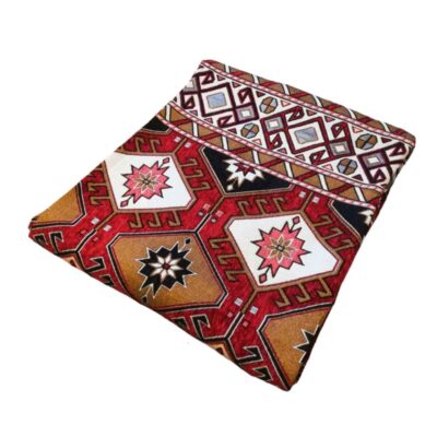 Grand tapis de sol intérieur de style bohème persan Ilmah