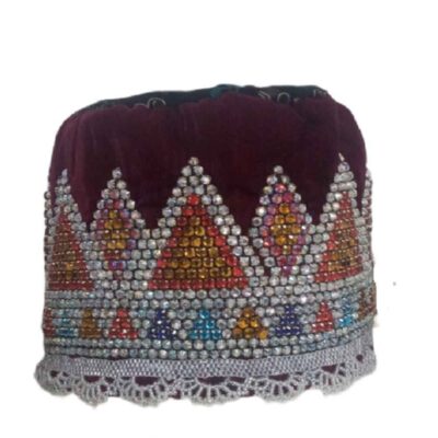 Chapeau Ethnique Persan Fait Main – Mahali du Khuzestan
